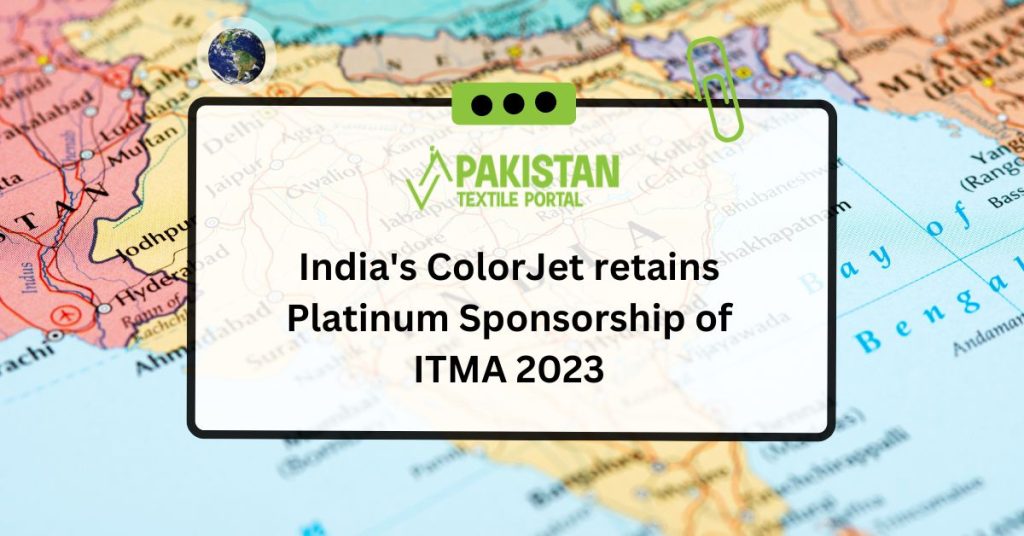 India's ColorJet retains Platinum Sponsorship of ITMA 2023