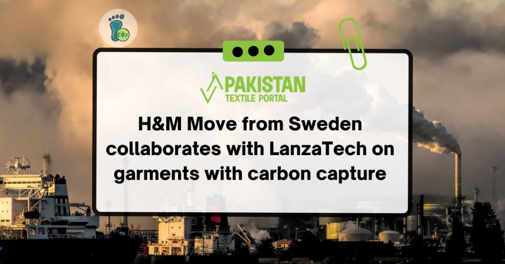 H&M Move from Sweden collaborates with LanzaTech on garments with carbon capture