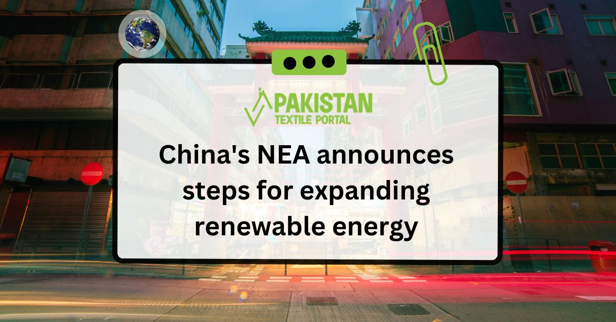 China’s NEA announces steps for expanding renewable energy