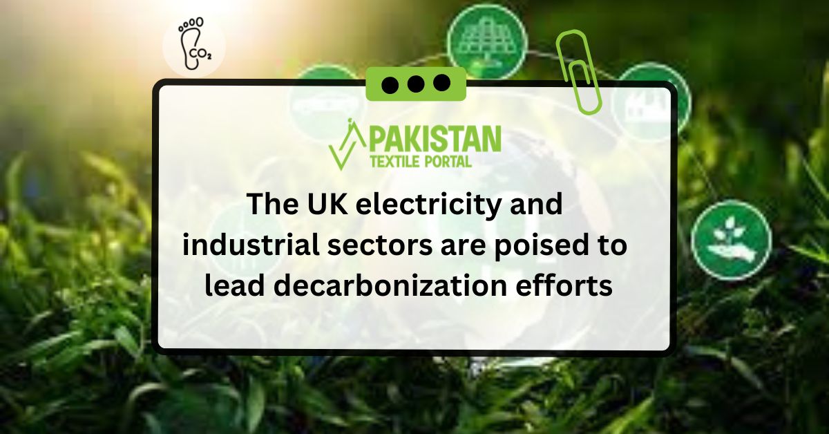 UK electricity and industrial sectors are poised to lead decarbonization efforts