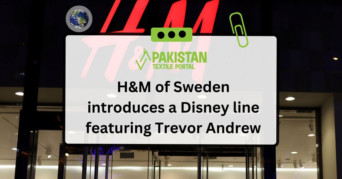 H&M of Sweden introduces a Disney line featuring Trevor Andrew