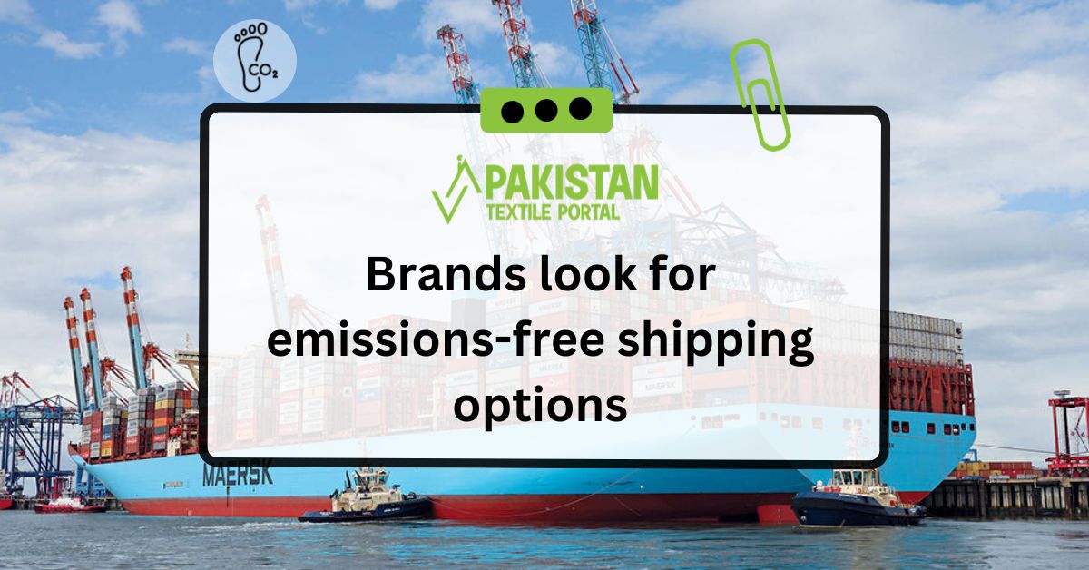 Brands look for emissions-free shipping options