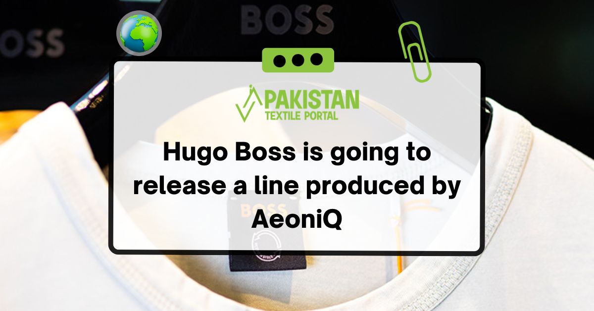 Hugo Boss is going to release a line produced by AeoniQ