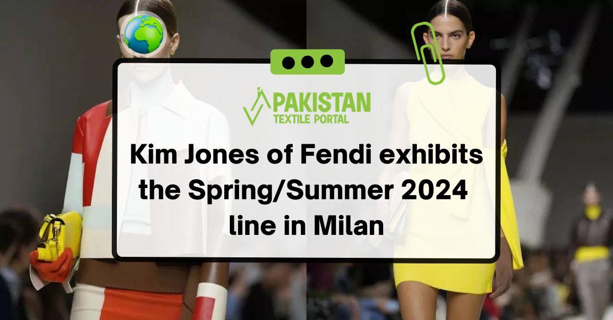 Kim Jones of Fendi exhibits the Spring/Summer 2024 line in Milan