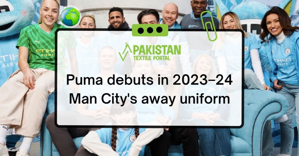 Puma debuts in 2023–24 Man City's away uniform