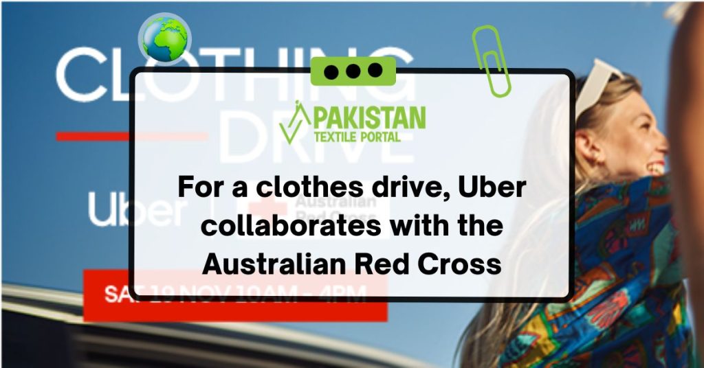 For a clothes drive, Uber collaborates with the Australian Red Cross
