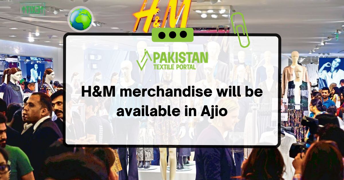 H&M merchandise will be available in Ajio