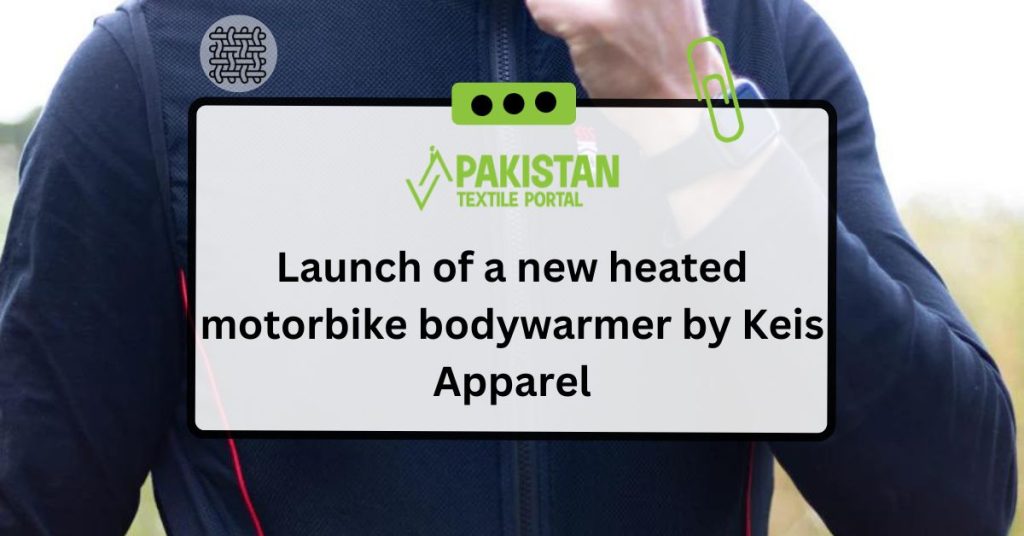 Launch of a new heated motorbike bodywarmer by Keis Apparel
