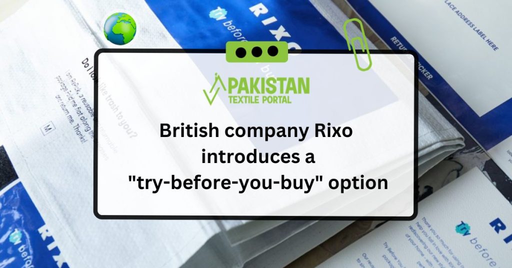 British company Rixo introduces a try-before-you-buy option