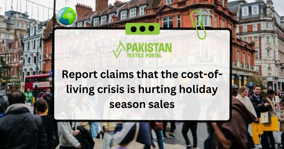 Report claims that the cost-of-living crisis is hurting holiday season sales