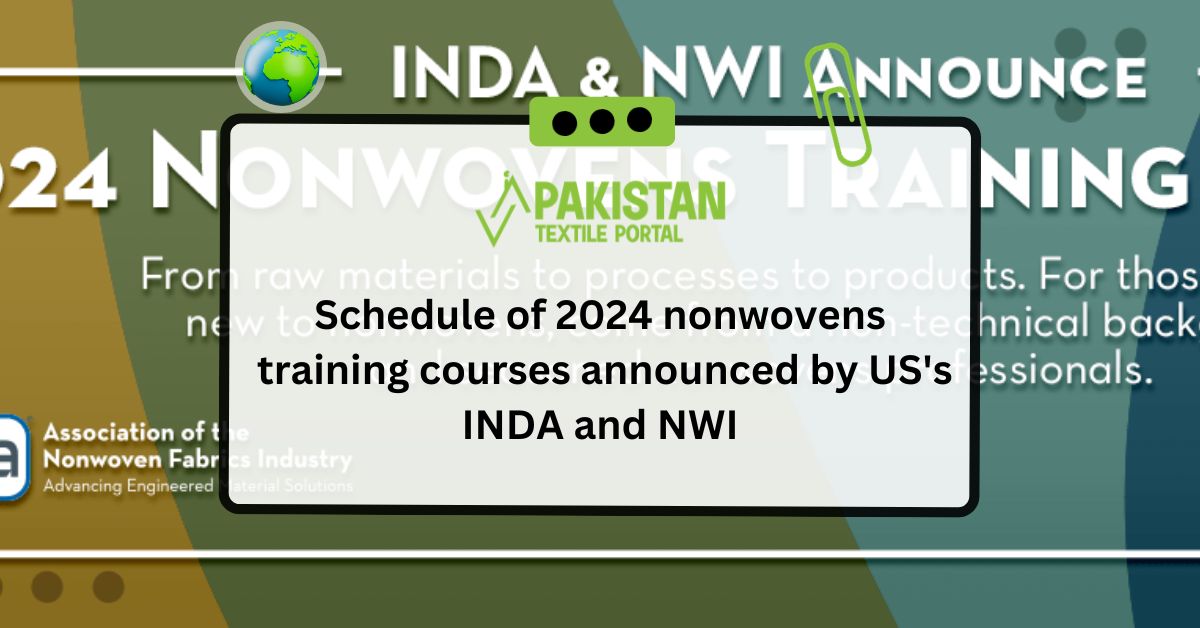 Schedule of 2024 nonwovens training courses announced by US’s INDA and NWI