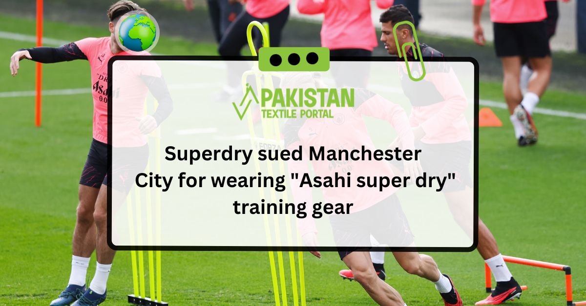 Superdry sued Manchester City for wearing “Asahi super dry” training gear