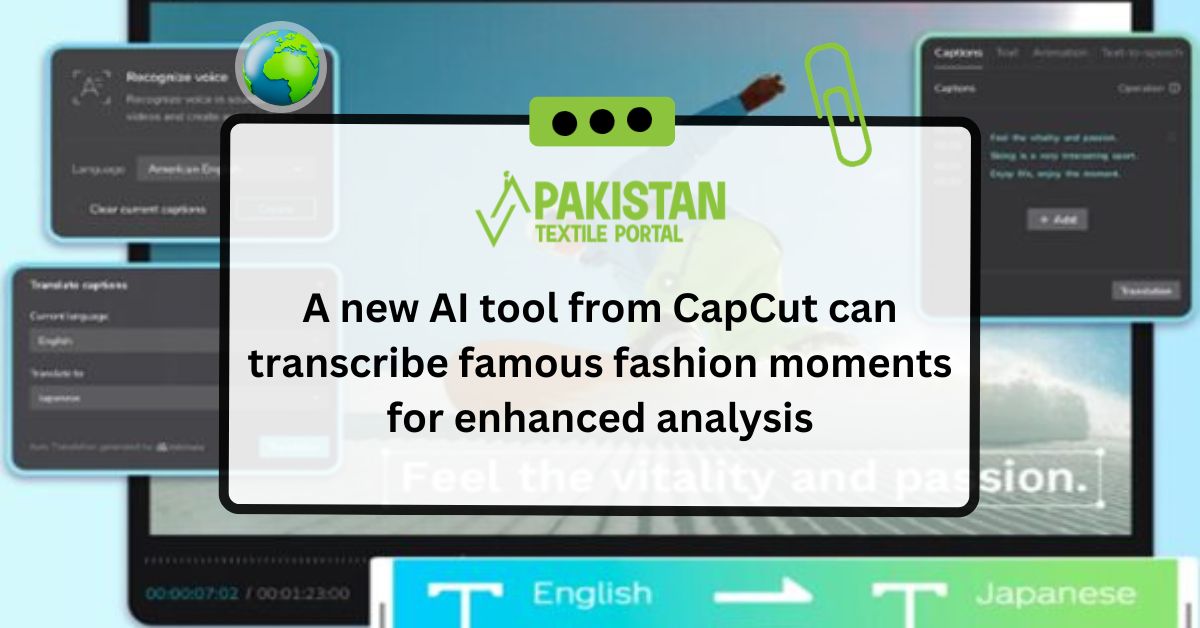 A new AI tool from CapCut can transcribe famous fashion moments for enhanced analysis