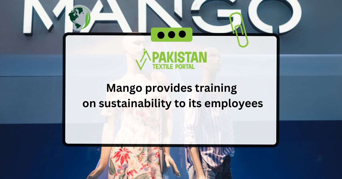 Mango provides training on sustainability to its employees