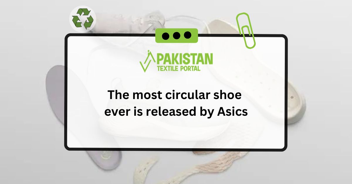 The most circular shoe ever is released by Asics