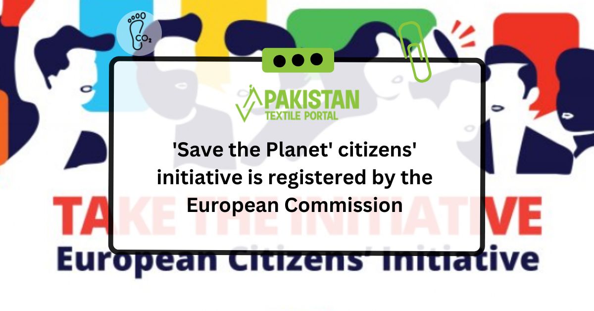 ‘Save the Planet’ citizens’ initiative is registered by the European Commission