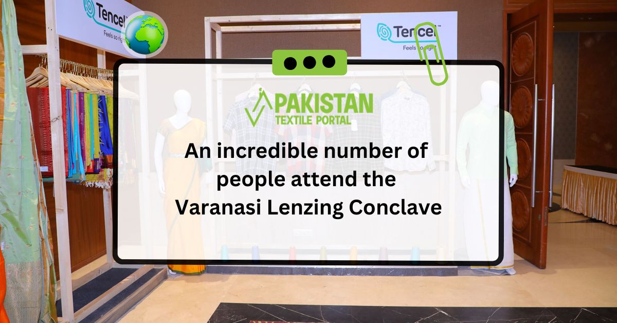 An incredible number of people attend the Varanasi Lenzing Conclave