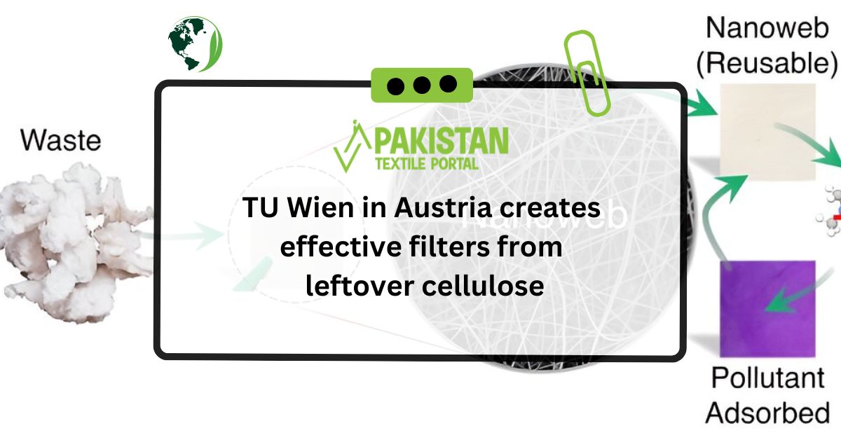 TU Wien in Austria creates effective filters from leftover cellulose