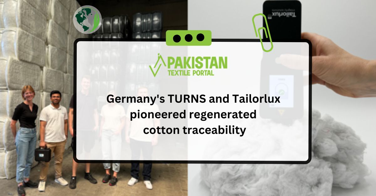 Germany’s TURNS and Tailorlux pioneered regenerated cotton traceability